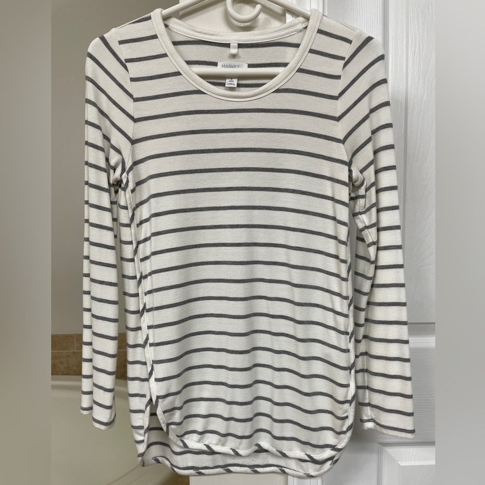 Market & Spruce Longsleeve Women's XS Petite Top
